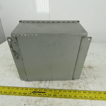 Wiegmann B121206CHWW Steel Wall Mount Electrical Enclosure 12"x12"x6"