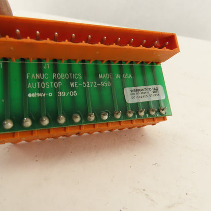 Fanuc WE-5272-950 Auto Stop Circuit