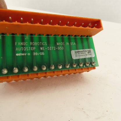 Fanuc WE-5272-950 Auto Stop Circuit