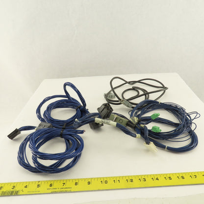 Fanuc Robotics Big Misc Lot RJ3iB Robot Controller Wire Harness Cables Lot Of 14