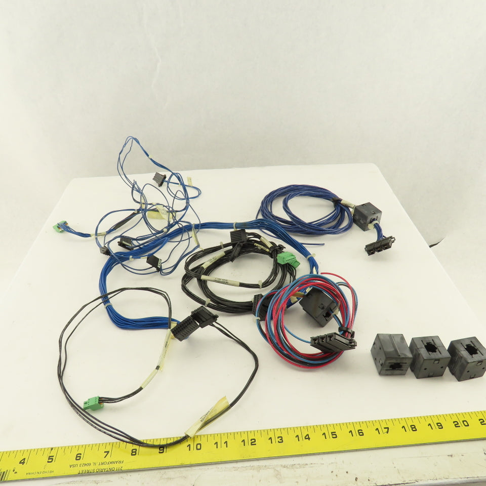 Fanuc Robotics Big Misc Lot RJ3iB Robot Controller Wire Harness Cables Lot Of 14