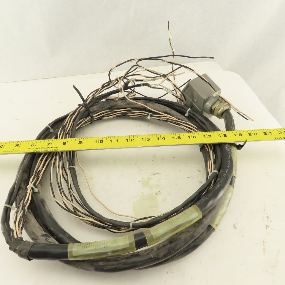 Fanuc Robotics NE-2012-918-010 RJ3iB Controller P5 Cable 18 Pin Connector