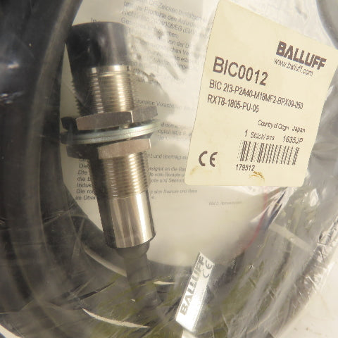 Balluff BIC0012 Inductive Proximity Sensor