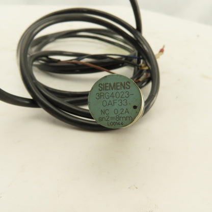Siemens 3RG4023-OAF33 Inductive Proximity Sensor