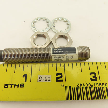 Balluff BES 516-3019-S4-C Inductive Proximity Sensor 10-30V