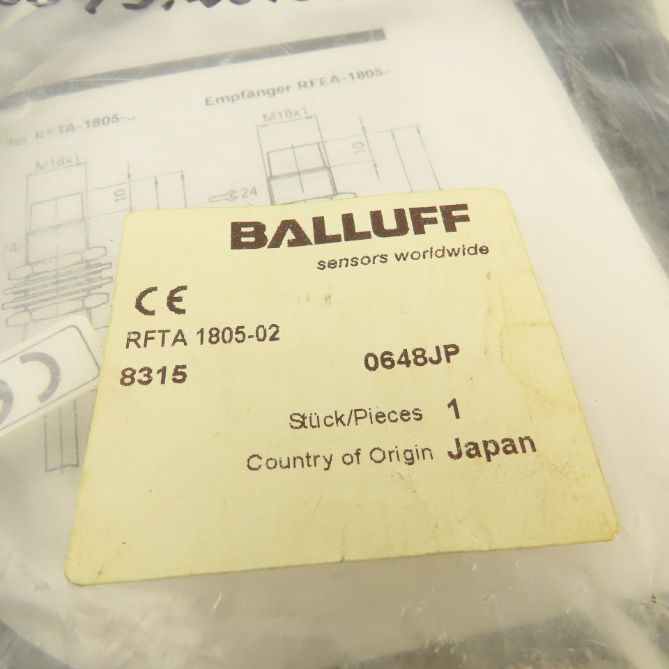 Balluff RFTA 1805-02 Inductive Proximity Sensor