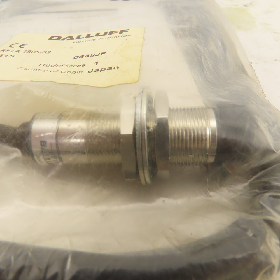 Thread Rfta Balluff RFTA 1805-02 Inductive Proximity Sensor – Bullseye Industrial Sales