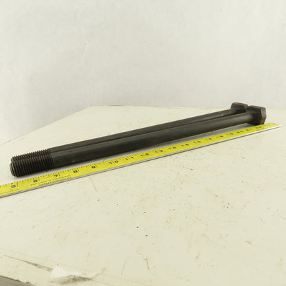 TE-CO 7/8-9 Threaded T-Slot Bolt 18" Under Head 1-1/2" Head Width Lot Of 2