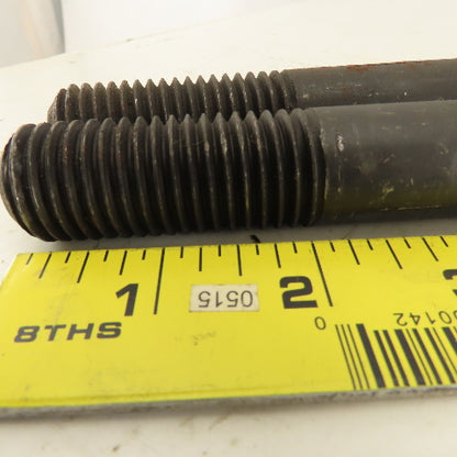 TE-CO 7/8-9 Threaded T-Slot Bolt 18" Under Head 1-1/2" Head Width Lot Of 2