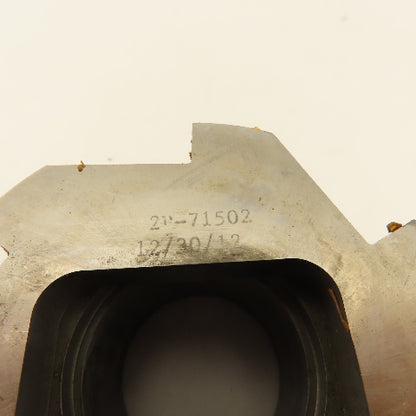 2B-71502 3-1/4" OD 6 Flute Piloted Back Spot Face Cutter 1-3/4" Quick Change
