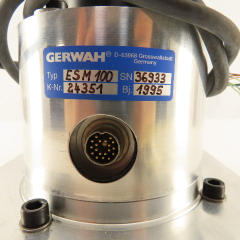 Gerwah ESM100 Servo Motor GAM Style Gear Reducer & Heidenhain Encoder 250.587.17