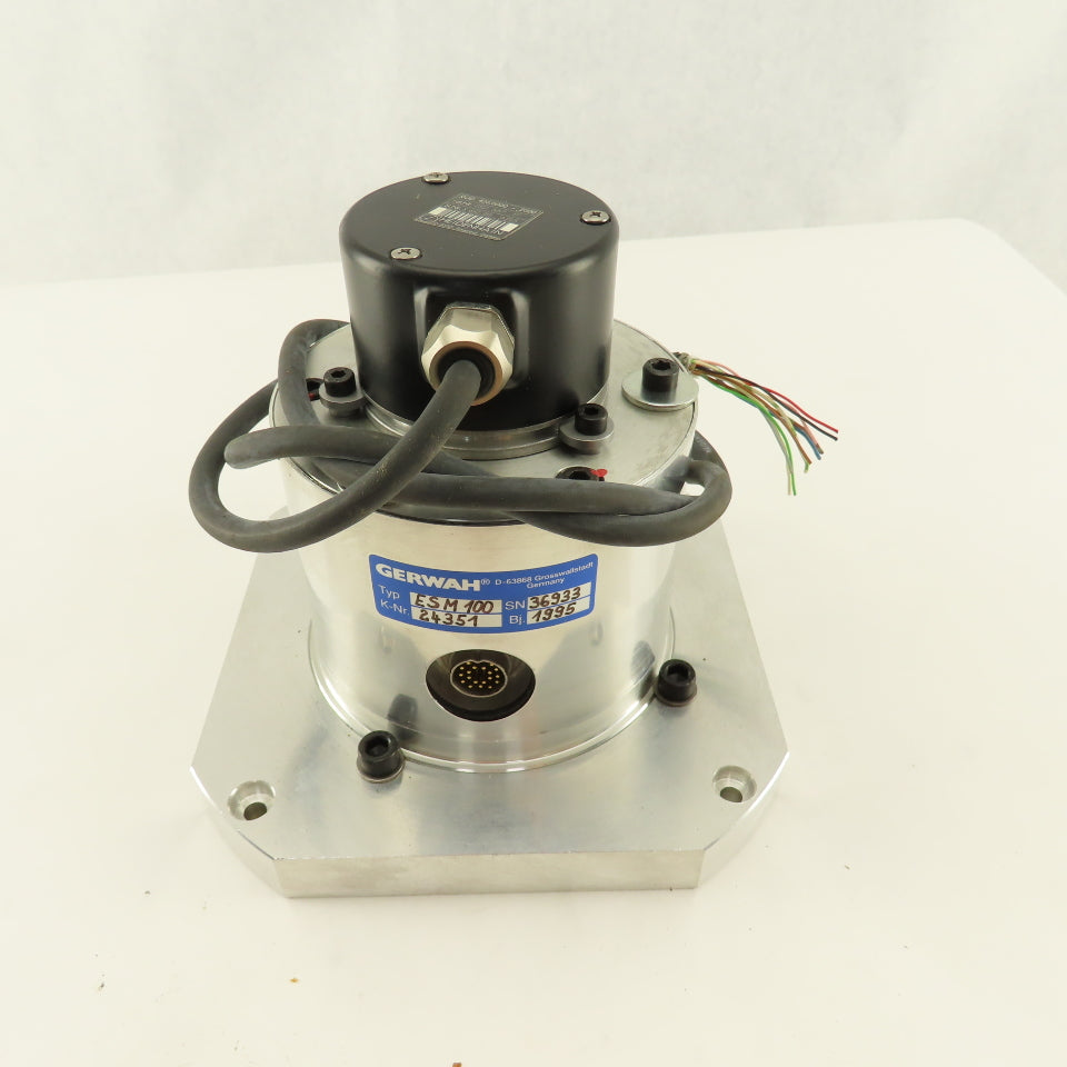 Gerwah ESM100 Servo Motor GAM Style Gear Reducer & Heidenhain Encoder 250.587.17