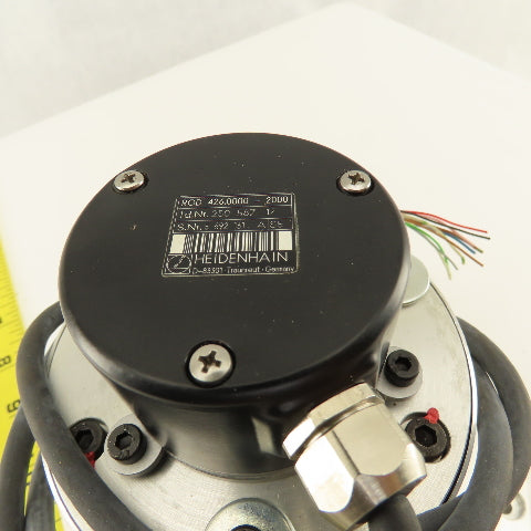 Gerwah ESM100 Servo Motor GAM Style Gear Reducer & Heidenhain Encoder 250.587.17