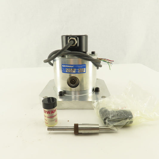 Gerwah ESM100 Servo Motor GAM Style Gear Reducer & Heidenhain Encoder 250.587.17
