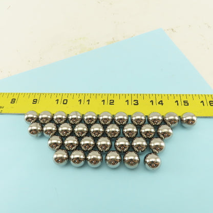 15mm Chrome Steel Bearing Balls Lot Of 33