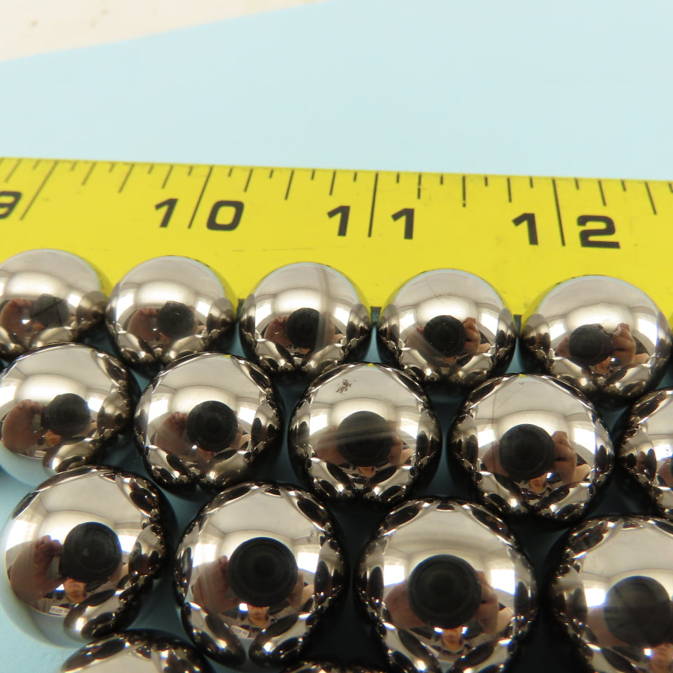15mm Chrome Steel Bearing Balls Lot Of 33