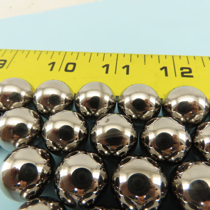15mm Chrome Steel Bearing Balls Lot Of 33