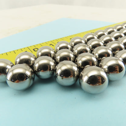 15mm Chrome Steel Bearing Balls Lot Of 33