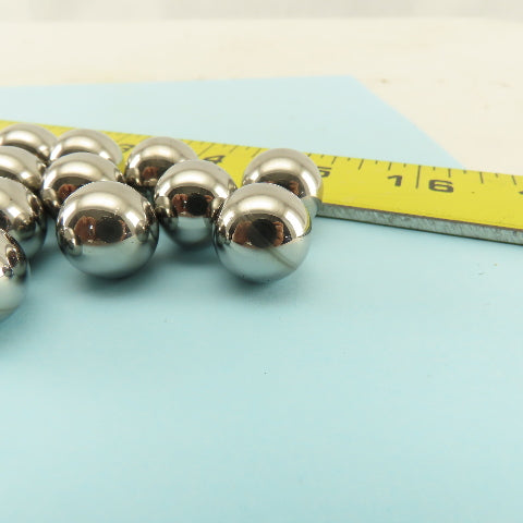 15mm Chrome Steel Bearing Balls Lot Of 33