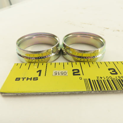 Parker PSR35LX Ermento DIN Compression Stop Ring 35mm Hydraulic Tube Lot Of 2
