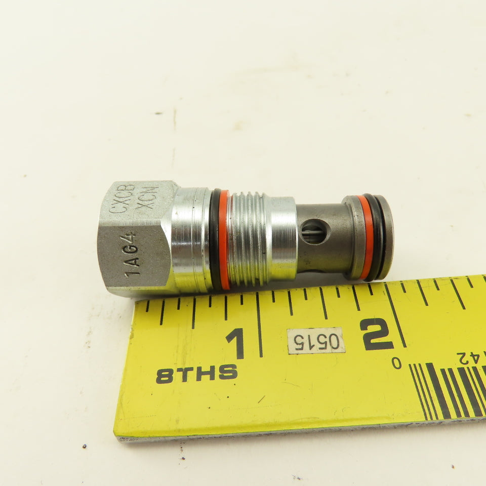 Sun Hydraulics CXCB XCN 15 GPM Free Flow Side To Nose Check Valve Cartridge