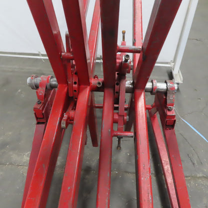 Punch Press metal Stamping Double Feeder Uncoiler 1-1/4" & 2-1/2" Wide