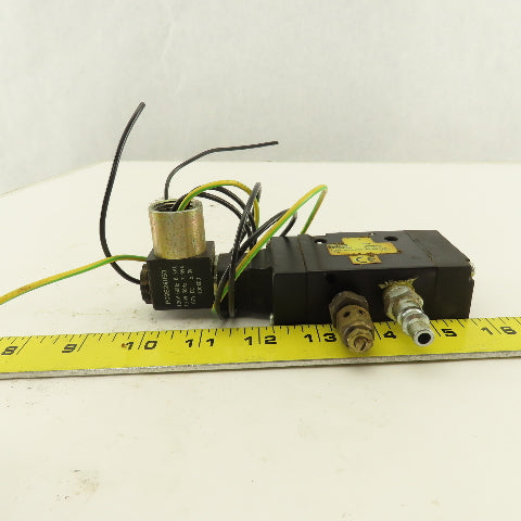 Parker B5G1ACH53C 2 Position Solenoid Pneumatic Directional Valve 120V