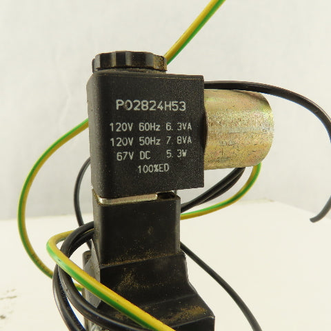 Parker B5G1ACH53C 2 Position Solenoid Pneumatic Directional Valve 120V