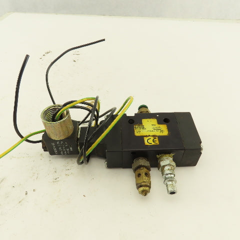 Parker B5G1ACH53C 2 Position Solenoid Pneumatic Directional Valve 120V
