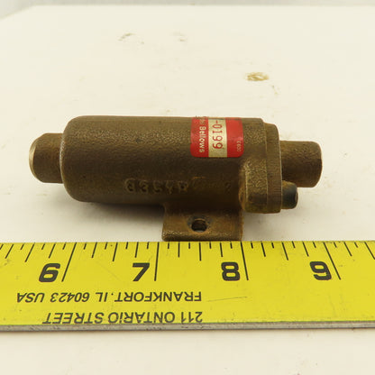 Schrader Bellows 3351-0199 Bronze Clamp Cylinder Parts/Repair 1/8NPT