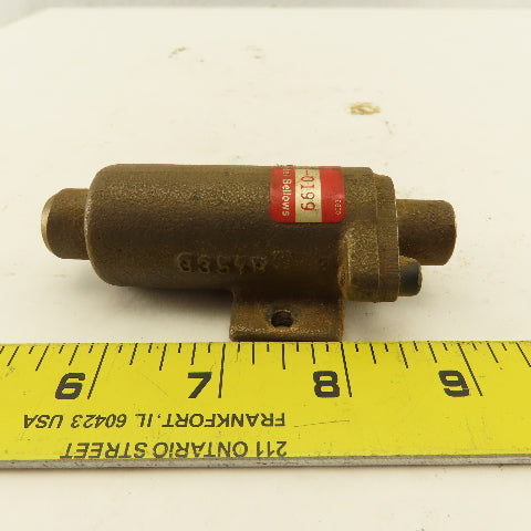 Schrader Bellows 3351-0199 Bronze Clamp Cylinder Parts/Repair 1/8NPT