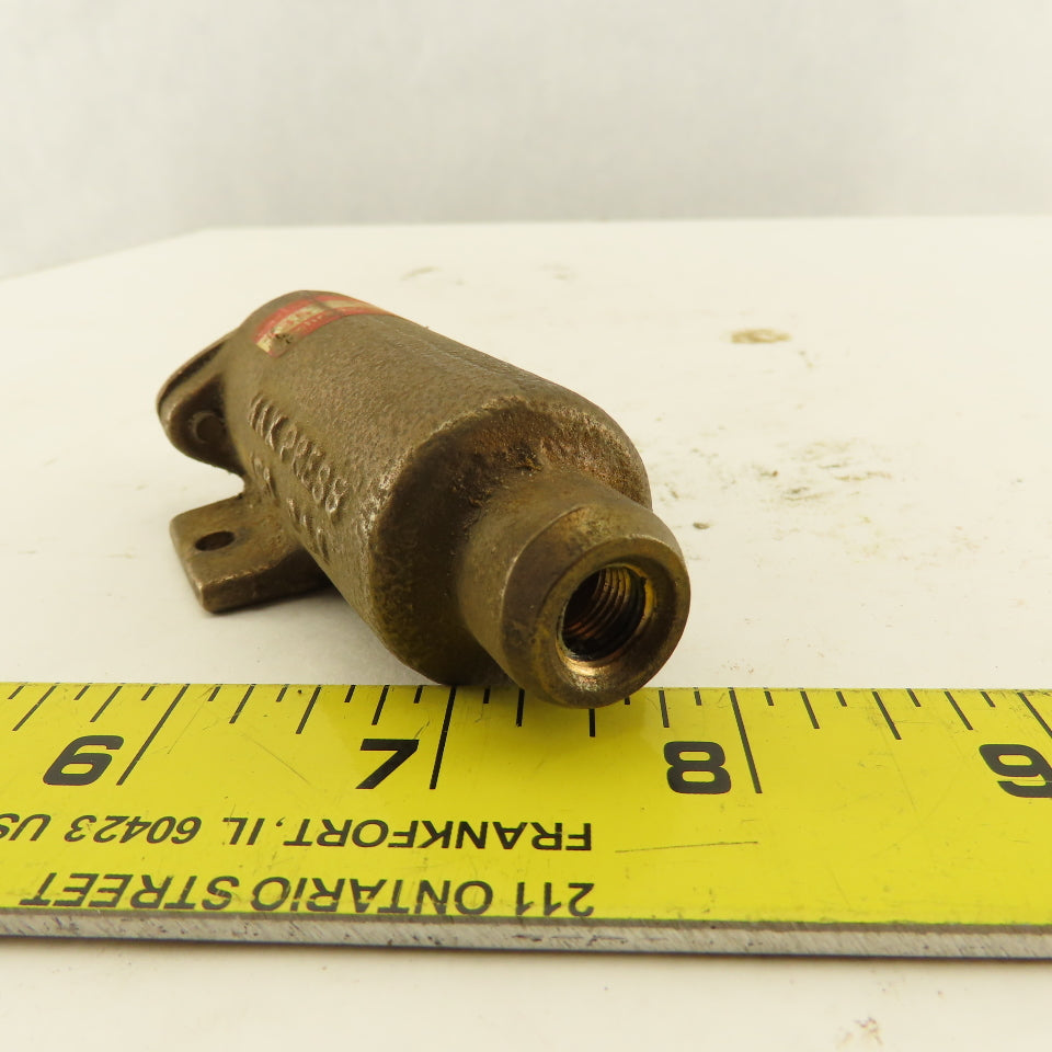 Schrader Bellows 3351-0199 Bronze Clamp Cylinder Parts/Repair 1/8NPT