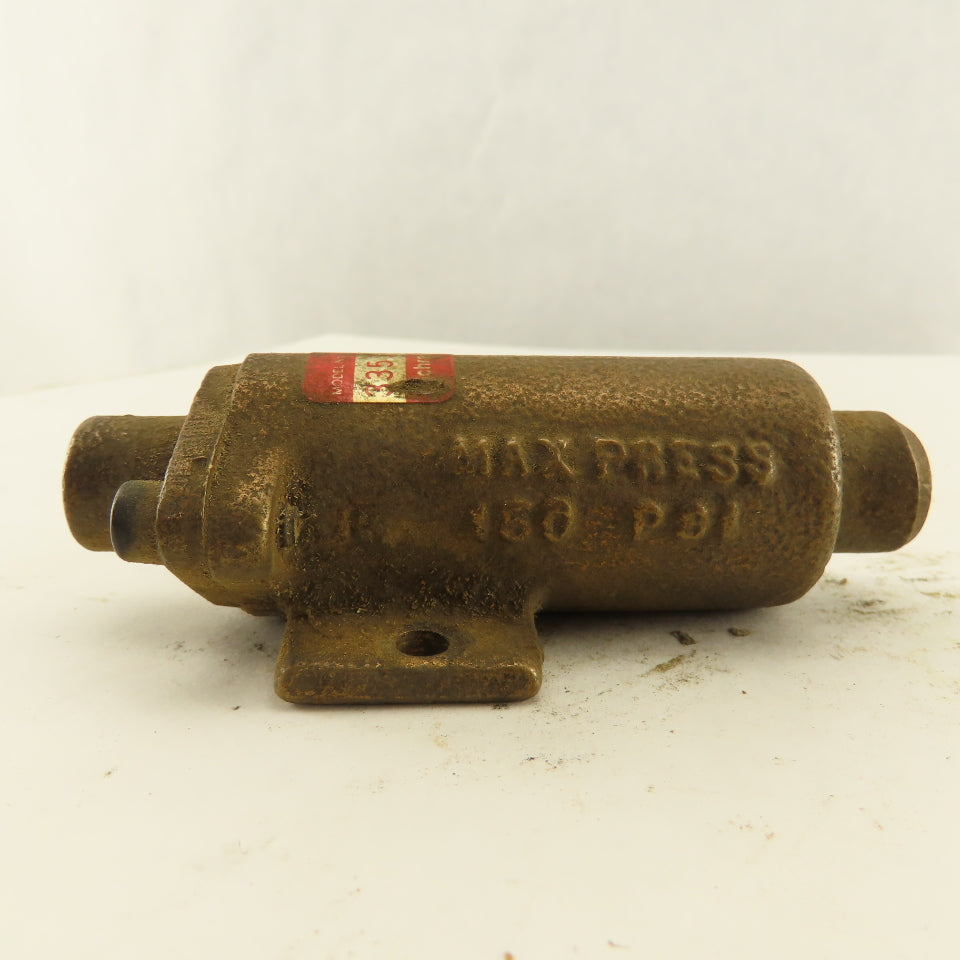 Schrader Bellows 3351-0199 Bronze Clamp Cylinder Parts/Repair 1/8NPT