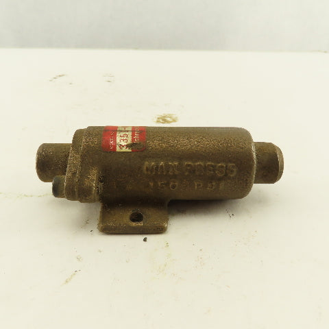 Schrader Bellows 3351-0199 Bronze Clamp Cylinder Parts/Repair 1/8NPT