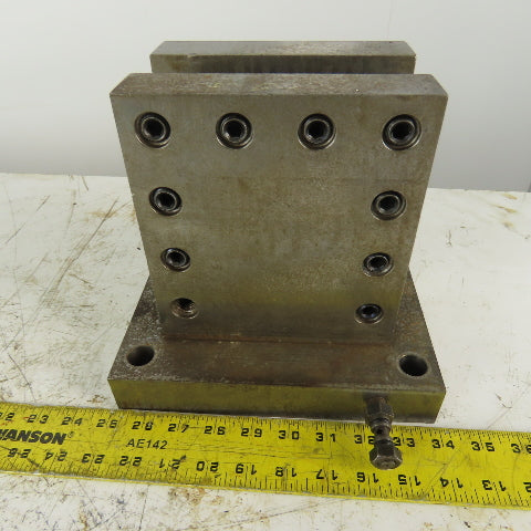 3 Position Boring Bar Holder Fixture 1-1/2 Square Shank Bar Tool Post Base Mount