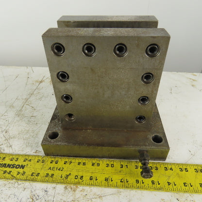 3 Position Boring Bar Holder Fixture 1-1/2 Square Shank Bar Tool Post Base Mount
