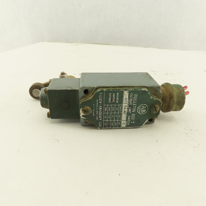 Allen Bradley 802-TA-WI 600V Cam Roller Rocker Arm Limit Switch