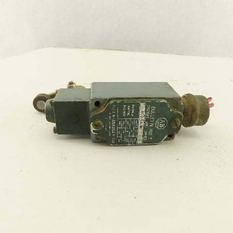 Allen Bradley 802-TA-WI 600V Cam Roller Rocker Arm Limit Switch