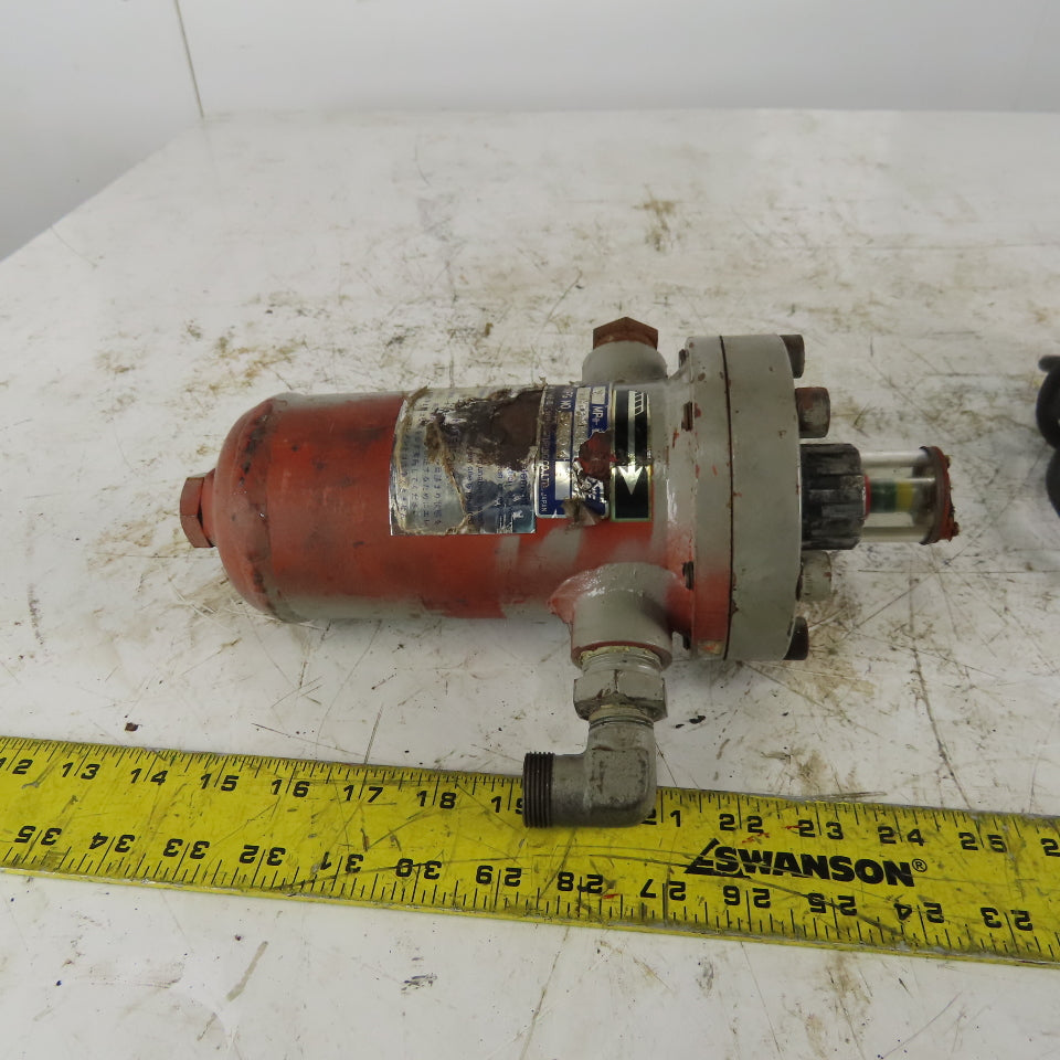Masuda F-HLME06-10S0 Hydraulic Filter Assembly 3/4" NPT Ports