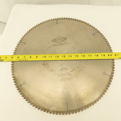 Royce 03161201M 16" x .165" Circular Saw Blade 120T Carbide Teeth 1-1/8" Bore