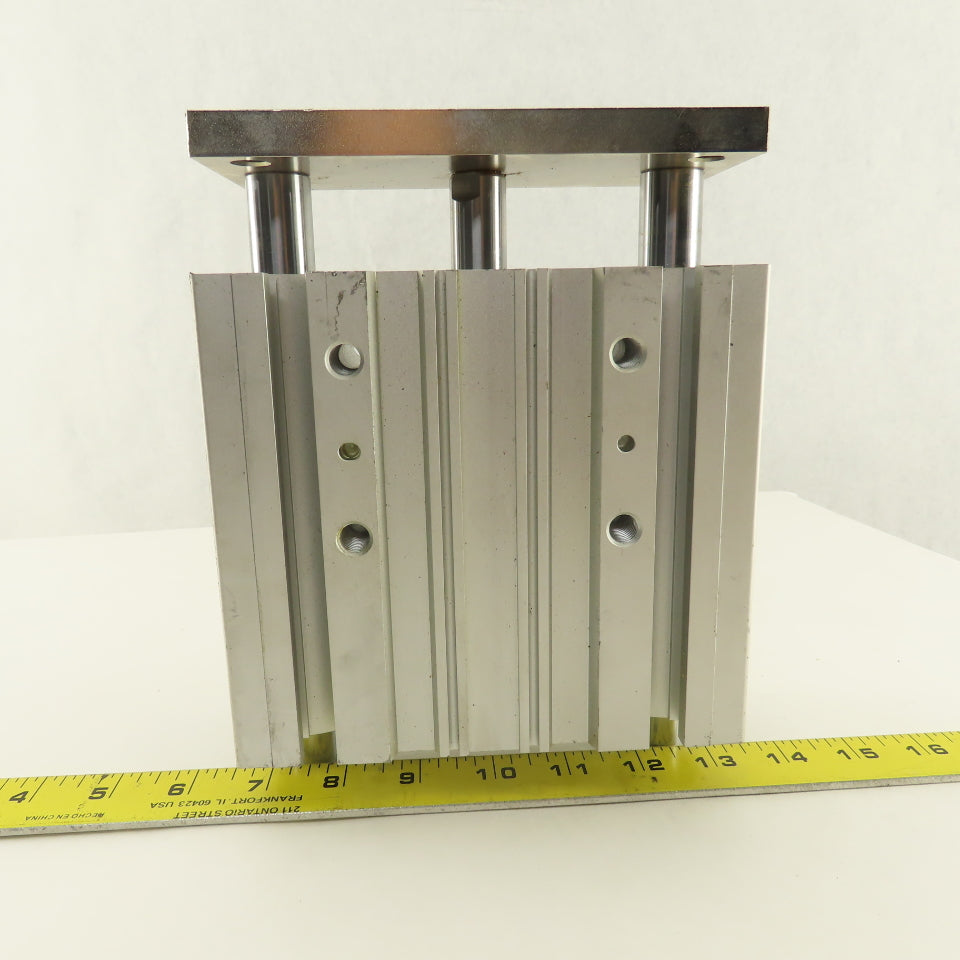 SMC MGPL63-100Z 63mm Bore 100mm Stroke Pneumatic Guide Cylinder