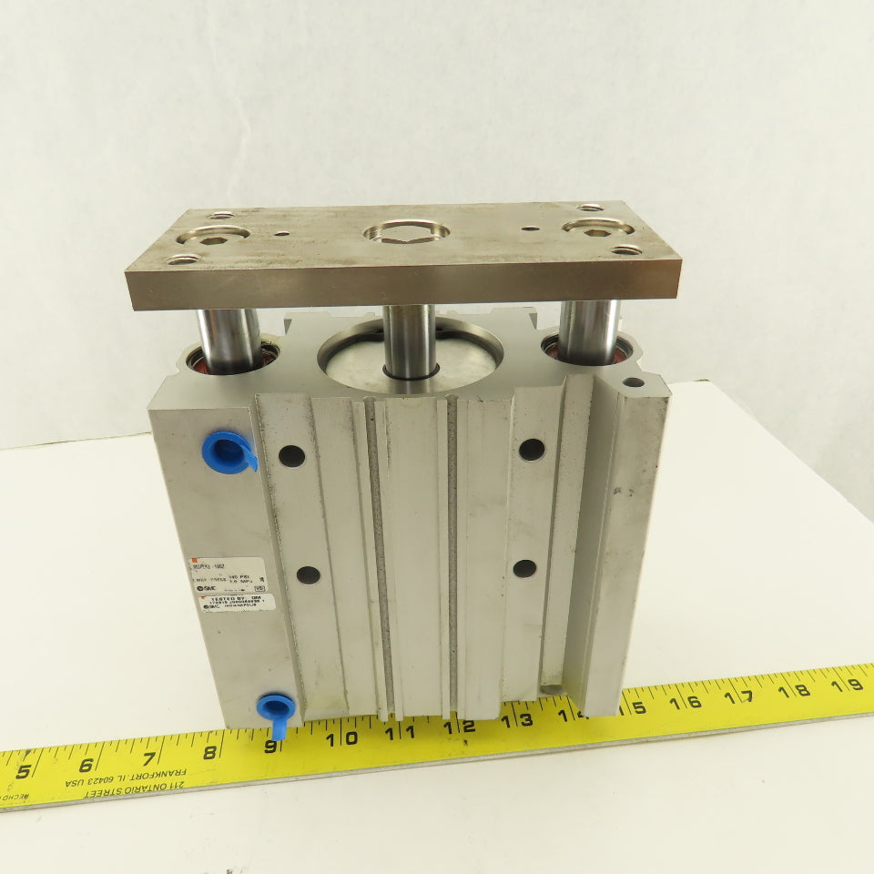SMC MGPL63-100Z 63mm Bore 100mm Stroke Pneumatic Guide Cylinder