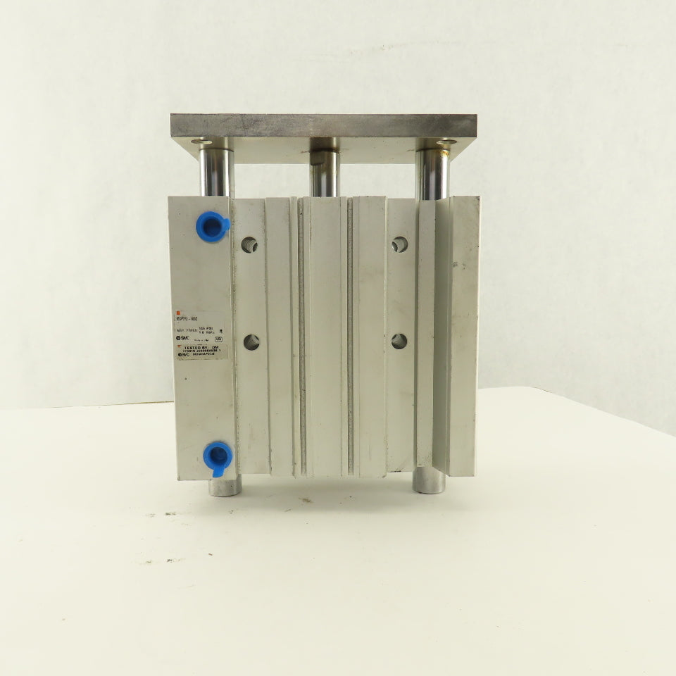 SMC MGPL63-100Z 63mm Bore 100mm Stroke Pneumatic Guide Cylinder