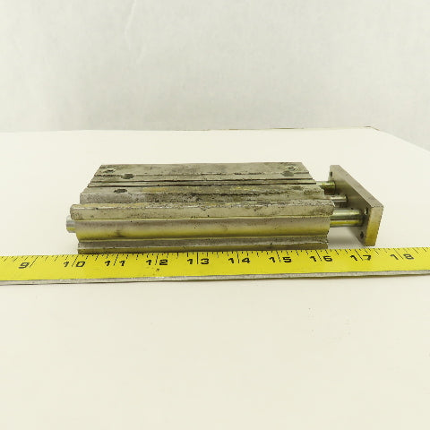 SMC 25mm Bore 134mm Stroke Pneumatic Guide Cylinder