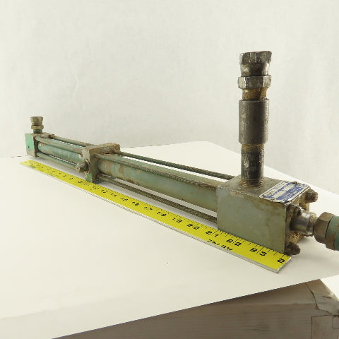 W.E Hennells SH 1-1/8" Bore 20" Stroke Pneumatic Trunnion Mount Cylinder