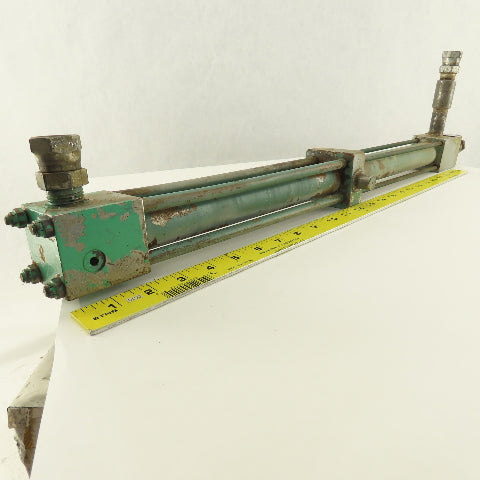 W.E Hennells SH 1-1/8" Bore 20" Stroke Pneumatic Trunnion Mount Cylinder