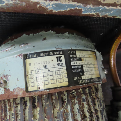 Nachi VDRU-1A-40BHX-199D 1.5kW 13 Gal Hydraulic Power Unit W/Oil Cooler & Valves