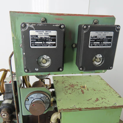 Nachi VDRU-1A-40BHX-199D 1.5kW 13 Gal Hydraulic Power Unit W/Oil Cooler & Valves