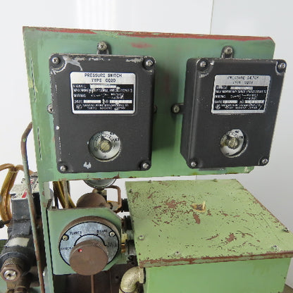 Nachi VDRU-1A-40BHX-199D 1.5kW 13 Gal Hydraulic Power Unit W/Oil Cooler & Valves