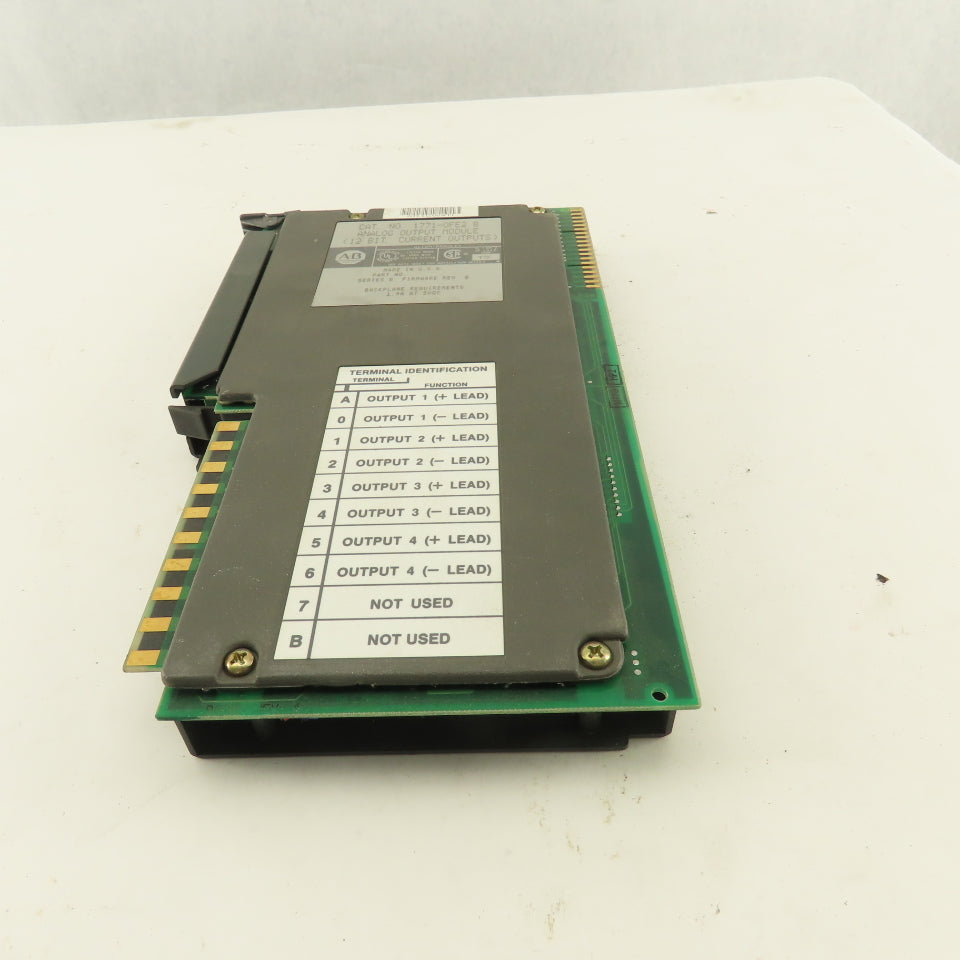 Allen Bradley 1771-OFE2 Ser B Firmware Ver. B 12 Bit Analog Output Module